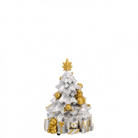 ALBERO ARGENTATO E ORO