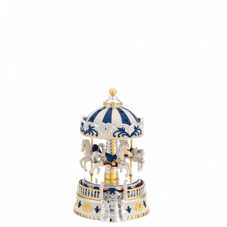 GIOSTRA NATALIZIA BLU H. 16