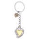PORTACHIAVI SACRO CUORE ORO