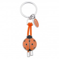 PORTACHIAVI COCCINELLA ARANCIO