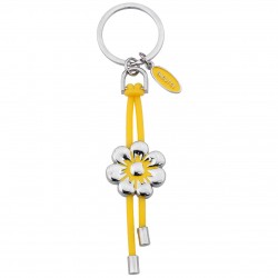 PORTACHIAVI MARGHERITA GIALLO