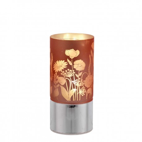 LAMPADA 7x15 FIORI ROSA