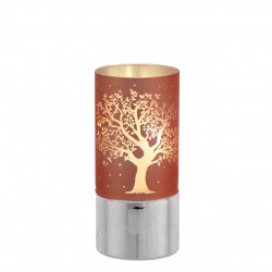 LAMPADA 7x15 ALBERO ROSA