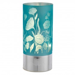 LAMPADA 9x20 FIORI AZZURRI