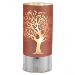 LAMPADA 9x20 ALBERO ROSA