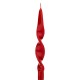 CANDELE SPIRALE ROSSE