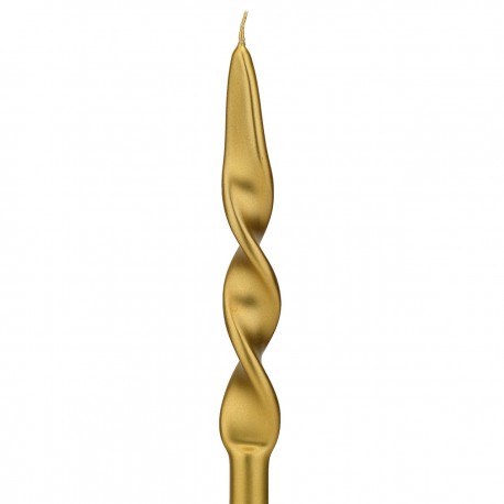 CANDELE SPIRALE ORO