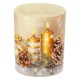 BICCHIERE CON CANDELA
