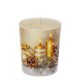 BICCHIERE CON CANDELA