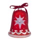 CAMPANELLA NATALIZIA CON LED H. 12