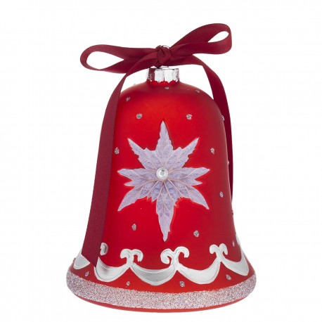 CAMPANELLA NATALIZIA CON LED H. 12