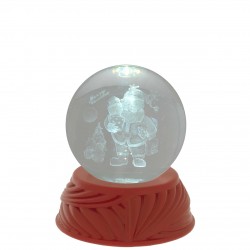 SFERA IN CRISTALLO D. 6 ROSSA