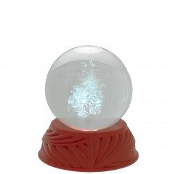 SFERA IN CRISTALLO D. 6 ROSSA