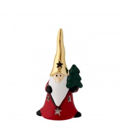 BABBO NATALE CON LED H. 13