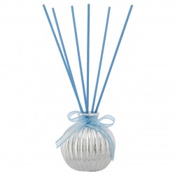 SFERA ARGENTATA AZZURRA