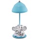 LAMPADA ELEFANTI CUORE AZZURRA