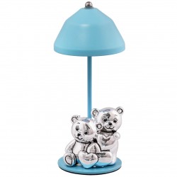 LAMPADA ORSETTI CUORE AZZURRA