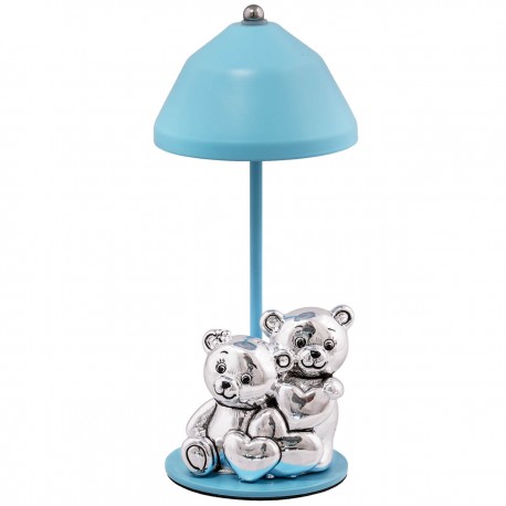 LAMPADA ORSETTI CUORE AZZURRA
