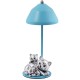 LAMPADA GATTI AZZURRA