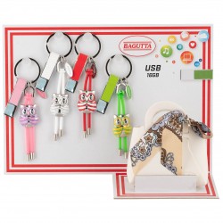 EXPOKIT 1x4 PORTACHIAVI CON USB