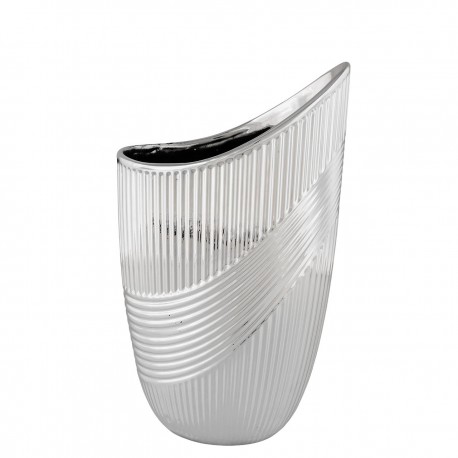 VASO CON FASCIA H. 35