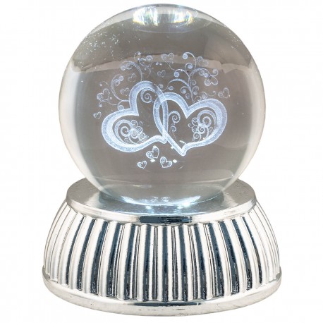 SFERA DIAM. 8 CUORI STILIZZATI