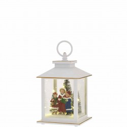 LANTERNA BASE QUADRA H. 18 BIANCA