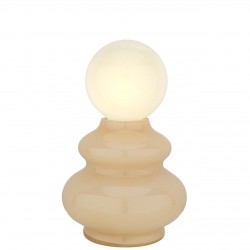 LAMPADA VASO IN VETRO H.25