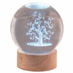SFERA DIAM. 8 ALBERO CON FARFALLE