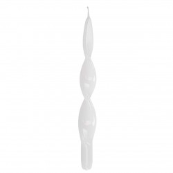 CANDELA SPIRALE BIANCO 4pzi