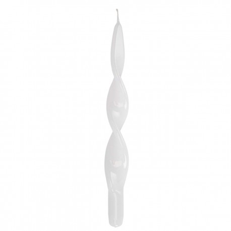 CANDELA SPIRALE BIANCO 4pzi