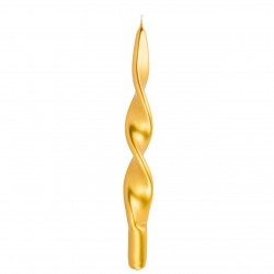 CANDELA SPIRALE ORO 4pzi