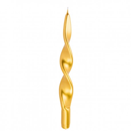 CANDELA SPIRALE ORO 4pzi