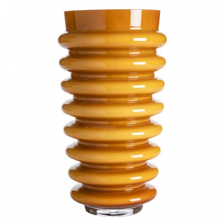 VASO MULTIRIGHE H. 30 SENAPE