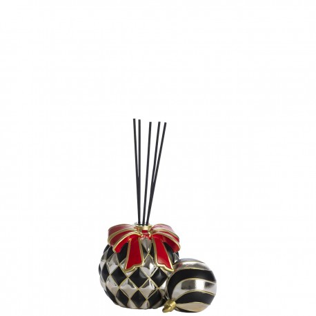 SFERA H. 12 ARGENTATA NERO