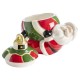 SFERA IN CERAMICA BABBO NATALE