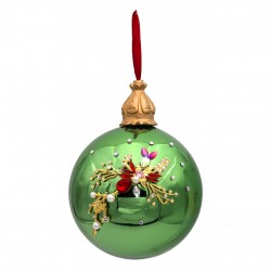 SFERA D. 15 VERDE CON DECO