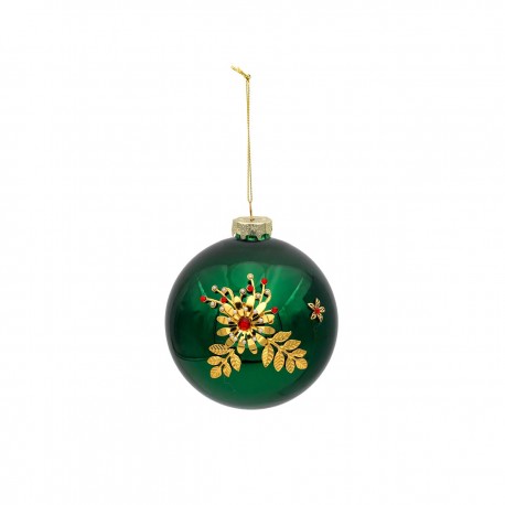 SFERA D. 10 VERDE CON DECO