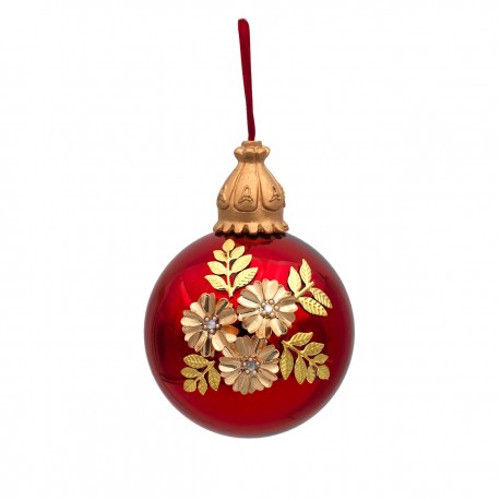 SFERA D. 12 ROSSA CON DECO