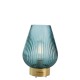 LAMPADA GOCCIA H. 22 BLU