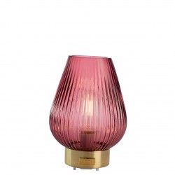LAMPADA GOCCIA H. 22 VIOLA