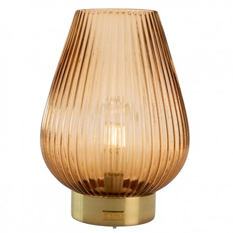 LAMPADA GOCCIA H. 31 MARRONE