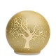 LAMPADA D. 15 GIREVOLE ALBERO CREMA