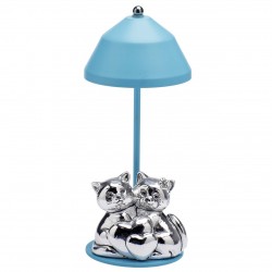 LAMPADA CON COPPIA GATTI
