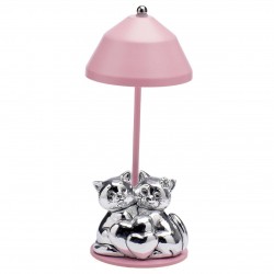 LAMPADA CON COPPIA GATTI