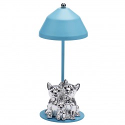LAMPADA CON FAMIGLIA BULLDOG