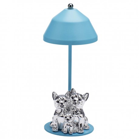 LAMPADA CON FAMIGLIA BULLDOG
