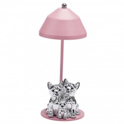LAMPADA CON FAMIGLIA BULLDOG