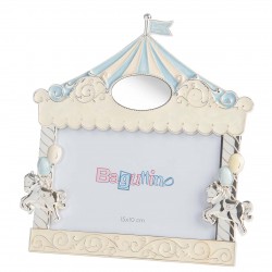 PORTAFOTO CIRCO 10x15 AZZURRO