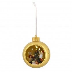 SFERA ORO CON LED